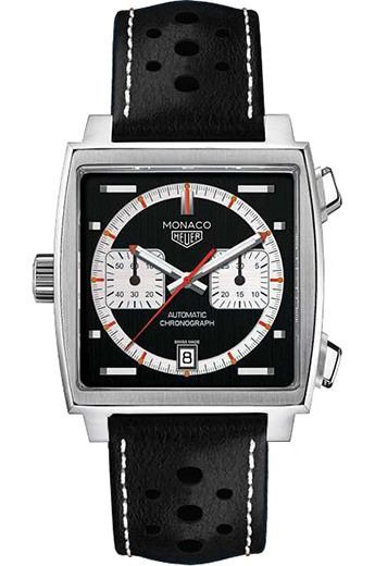 TAG Heuer Monaco 39 mm Watch in Black Dial
