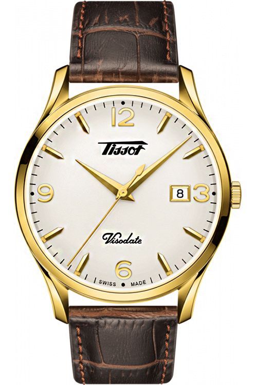 Tissot Tissot Heritage Visodate 40 mm Watch in Silver Dial