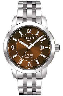 Tissot Tissot PRC 200 40 mm Watch in Brown Dial