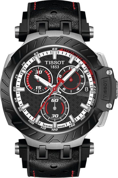 Tissot Tissot T Race MOTOGP 43 mm Watch in Black Dial