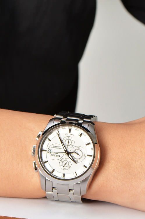 Tissot T Classic 43 mm Watch in Silver Dial