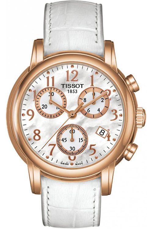 Tissot Dressport 35 mm Watch in MOP Dial