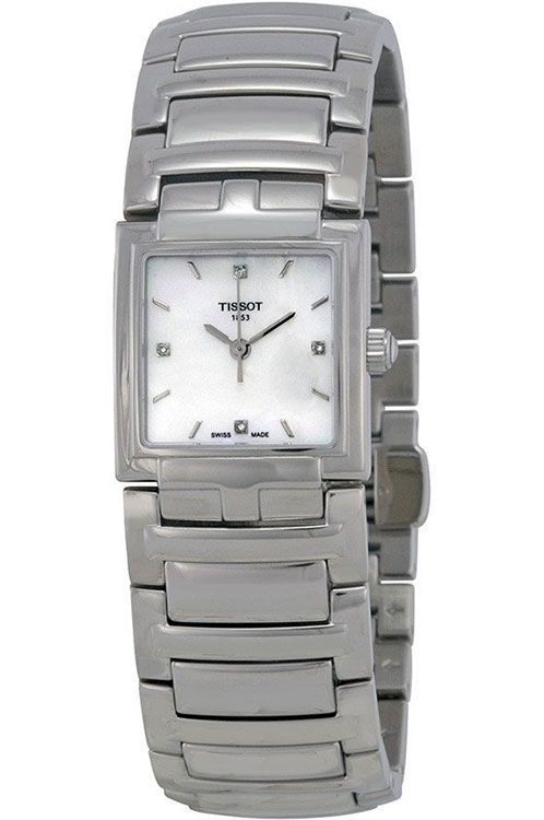 Tissot T Evocation 23 mm Watch in MOP Dial