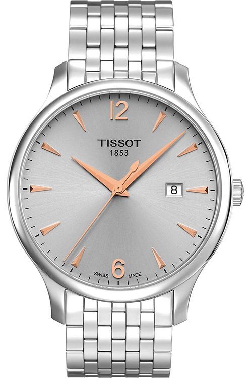 Tissot Tissot Tradition 42 mm Watch in Silver Dial