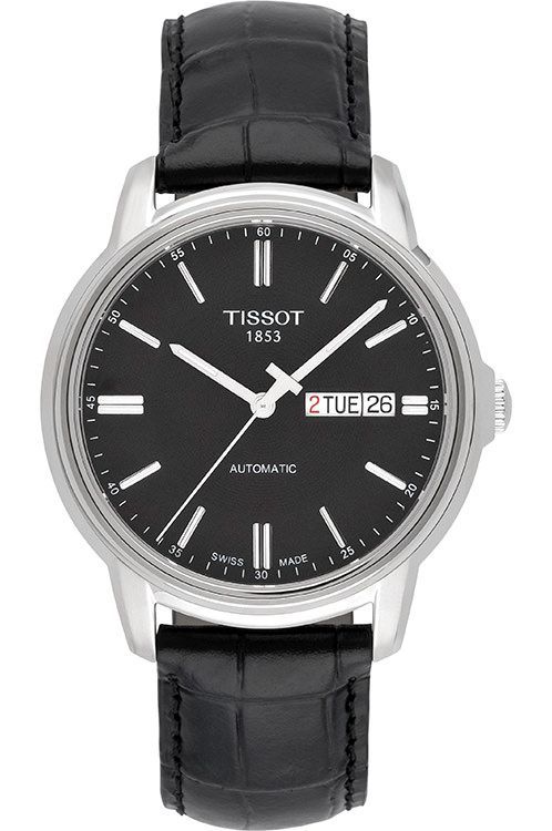 Tissot Automatics III 40 mm Watch in Black Dial