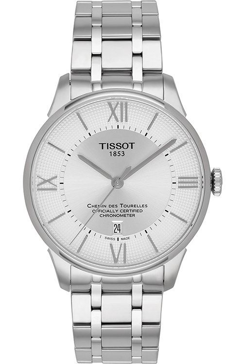 Tissot Tissot Chemin Des Tourelles 42 mm Watch in Silver Dial