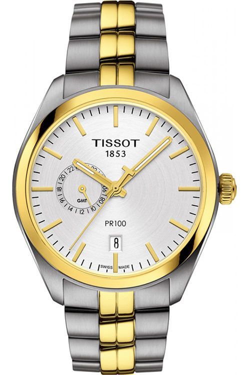 Tissot PR 100 39 mm Watch in Silver Dial