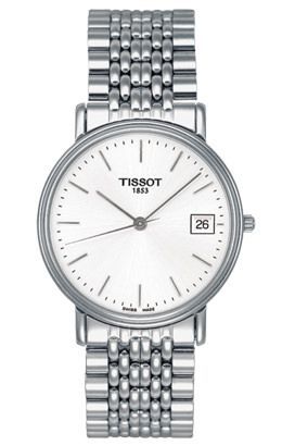 Tissot Desire Lady 34 mm Watch in Silver Dial