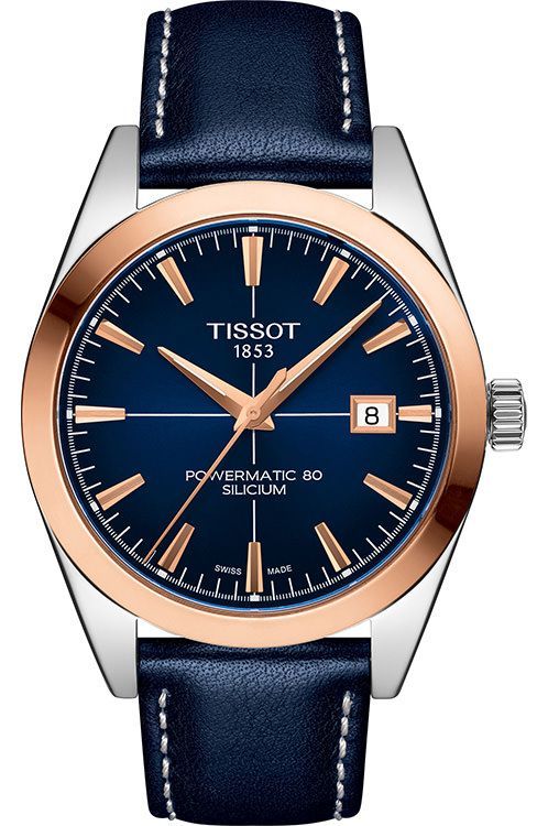 Tissot Tissot Gentleman 40 mm Watch in Blue Dial