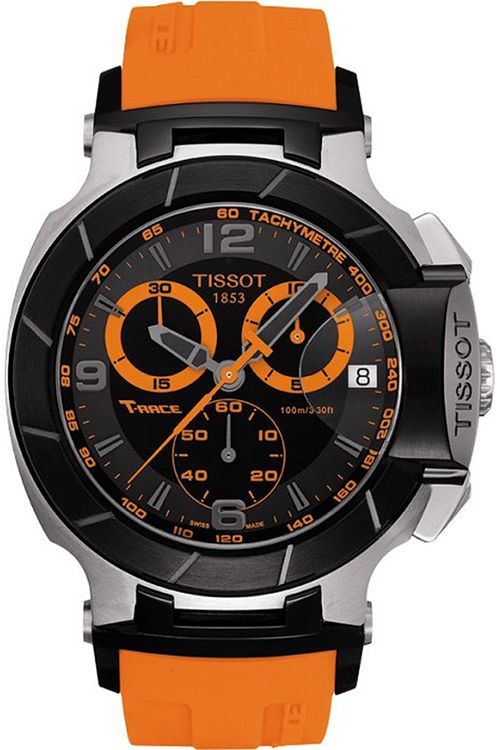 Tissot T Sport 43 mm Watch in Black Dial