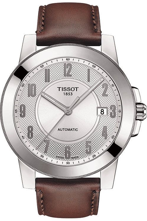 Tissot Gentleman 44 mm Watch in Silver Dial