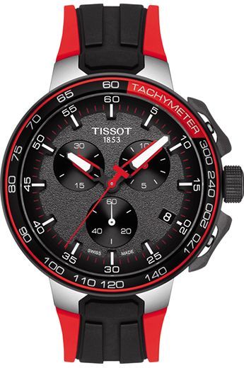 Tissot T Race 44.5 mm Watch in Black Dial