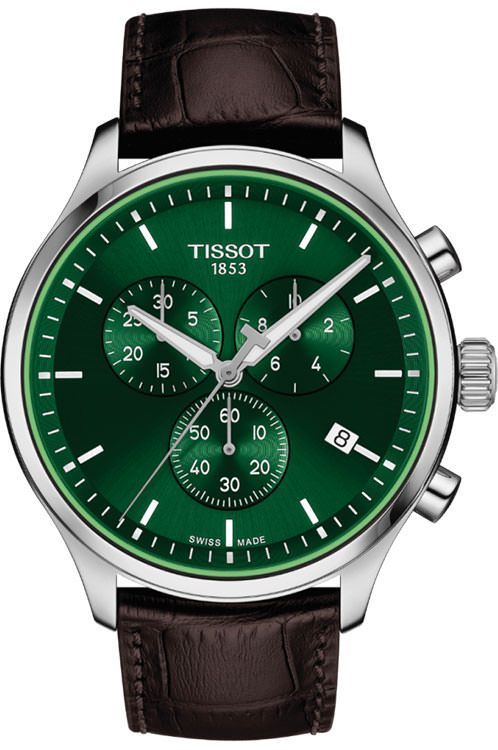 Tissot Tissot Chrono XL 45 mm Watch in Green Dial