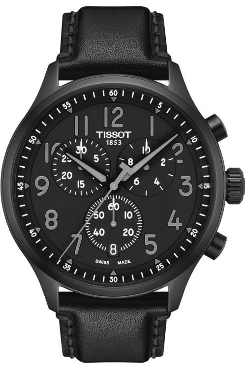 Tissot Tissot Chrono XL 45 mm Watch in Black Dial