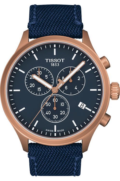 Tissot Tissot Chrono XL 45 mm Watch in Blue Dial