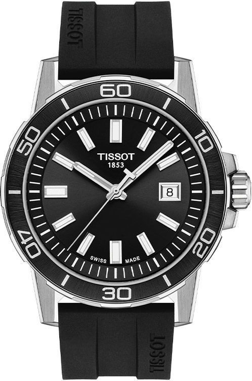 Tissot Tissot Supersport Chrono 44 mm Watch in Black Dial