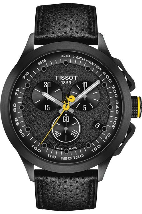 Tissot Tissot T Race Cycling 45 mm Watch in Black Dial