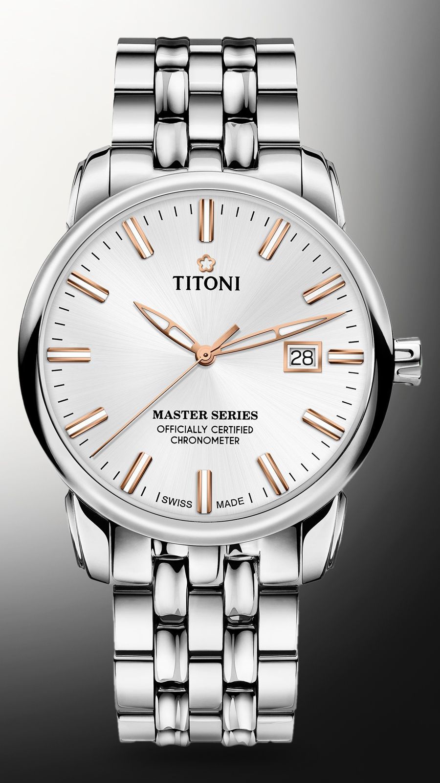 【値下げ】TITONI MASTER SERIES 94588 S-637 値下げ】TITONI MASTER SERIES 94588 S-637 - メルカリ