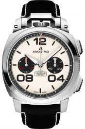 Anonimo Militare 43.4 mm Watch in Off White Dial