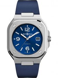 Bell Ross BR 05 Auto 40 mm Watch in Blue Dial