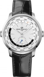 Girard Perregaux WW.TC 40 mm Watch in Silver Dial