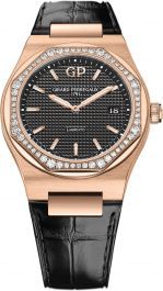 Girard Perregaux Classic Laureato 34 mm Watch in Black Dial