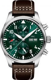 IWC Pilots 43 mm Watch in Green Dial