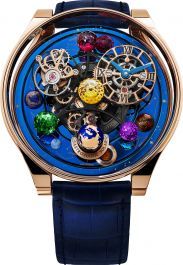 Jacob Co. Astronomia Solar 44 mm Watch in Skeleton Dial