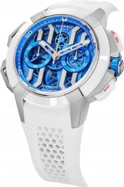 Jacob Co. Epic X Chrono 44 mm Watch in Blue Dial