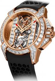 Jacob Co. Epic X Baguette V2 44 mm Watch in Skeleton Dial