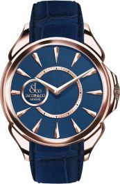 Jacob Co. Palatial Classic Automatic 42 mm Watch in Blue Dial