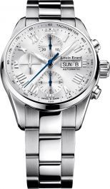 Louis Erard Automatic Chronograph Watch Heritage Collection Silver  Stainless Steel 78104AA11.BMA22 