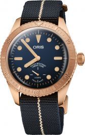 Oris Carl Brashear Calibre 401 Limited Edition 40 mm Watch in Blue