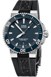 Oris Diving 43 mm Watch in Blue Dial