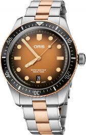 Oris Divers Sixty Five 40 mm Watch in Brown Dial