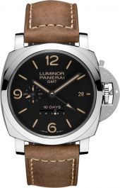 Panerai 10 Days GMT 44 mm Watch in Black Dial