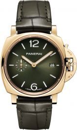 Panerai Luminor Due 42 mm Watch in Green Dial