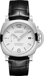 Panerai Luminor 40 mm Watch in White Dial