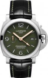 Panerai Luminor 44 mm Watch in Green Dial