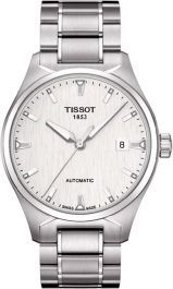 Tissot T Tempo Automatic 39 mm Watch in Silver Dial