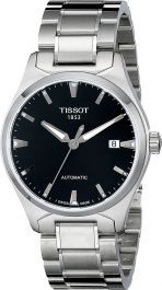 Tissot T Tempo Automatic 39 mm Watch in Black Dial