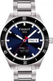 Tissot PRS 516 Automatic Gent 42 mm Watch in Blue Dial