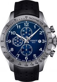 Tissot Tissot V8 45 mm Watch in Blue Dial