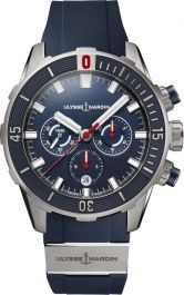 Ulysse Nardin Diver Chronograph 44 mm Watch in Blue Dial