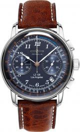 Zeppelin LZ 126 Los Angeles 42 mm Watch in Blue Dial