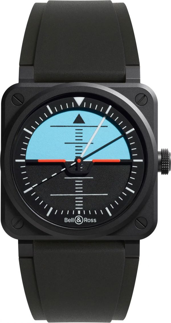 Bell Ross Professional Automatic Watch BR03A-HRZ-CE/SRB