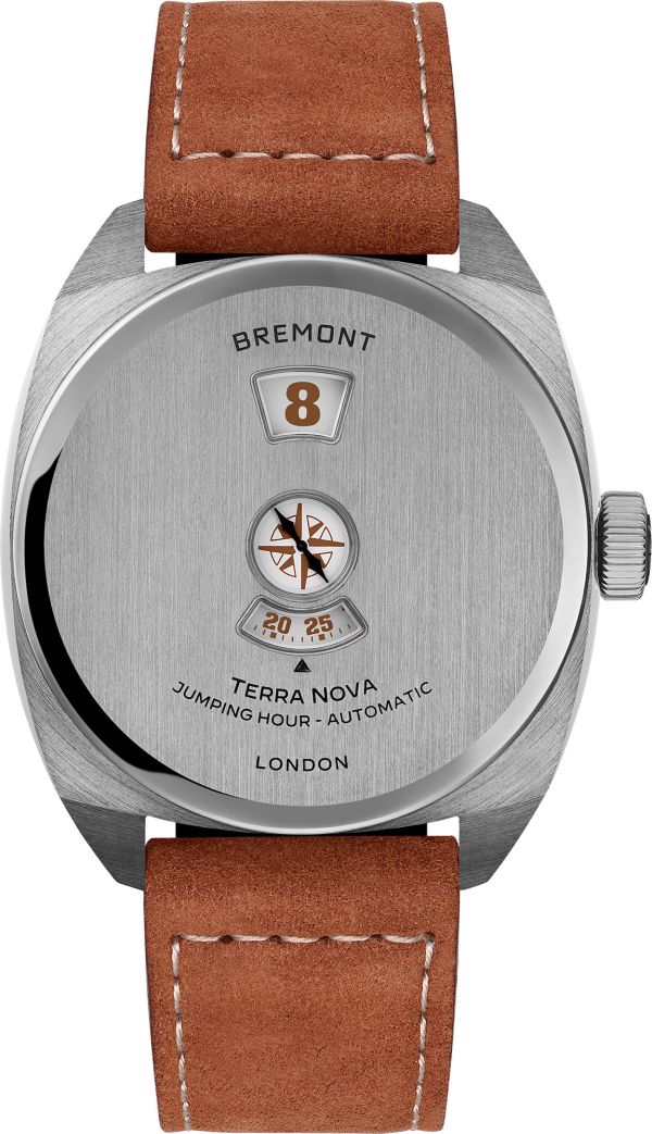 BRUNT ファーストタイム タン Bremont Terra Nova Automatic Watch | TN38-JH-SS-CC-L-S