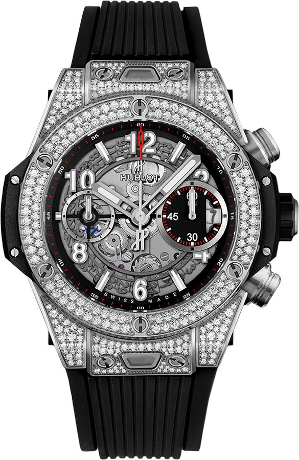 Hublot Big Bang Automatic Men Watches in Round case Skeleton Dial