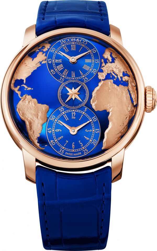 Jacob & Co. The World Is Yours Dual Time Zone Automatic