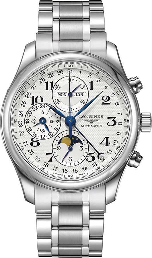 Longines The Longines Master Collection 42 mm Watch in Silver Dial